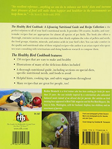The Healthy Bird Cookbook: A Lifesaving Nutritional Guide and Recipe Collection