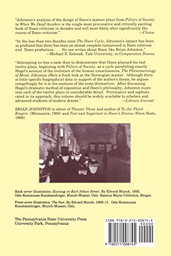 Ibsen Cycle: The Design of the Plays from Pillars of Society