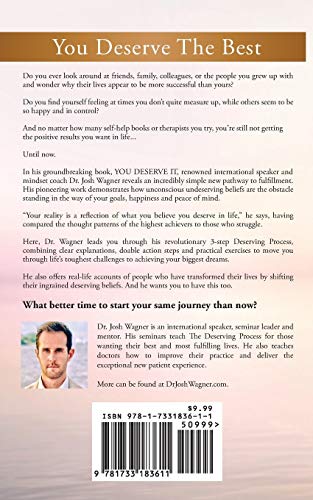 You Deserve It: The Missing Answer To The Life You Want