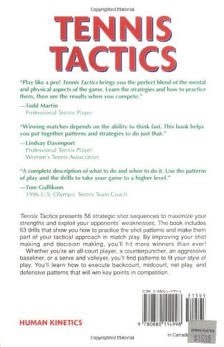 Tennis Tactics: Winning Patterns of Play by USTA