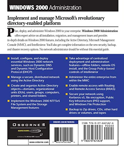 Windows 2000 Administration