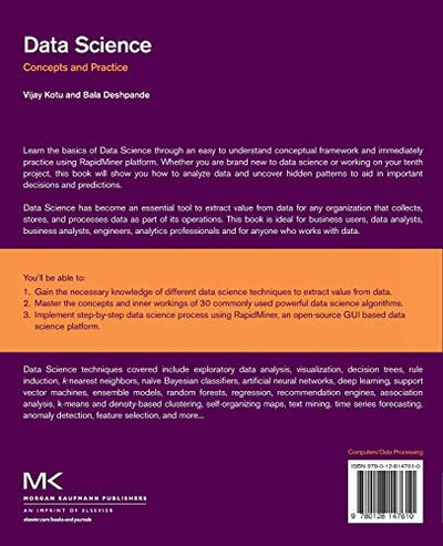 Data Science: Concepts and Practice