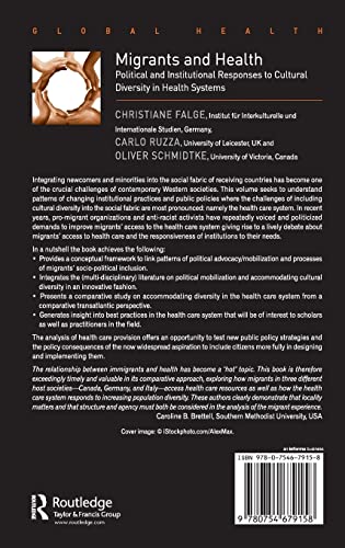 Migrants and Health: Political and Institutional Responses to Cultural Diversity in Health Systems (Routledge Global Health Series)