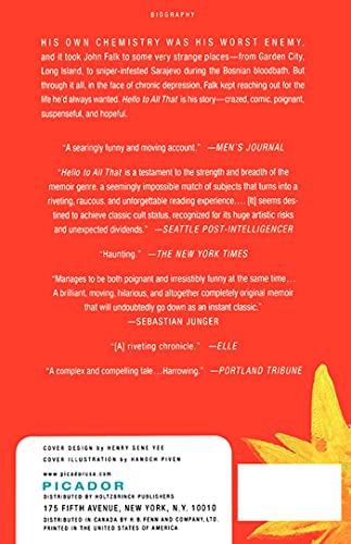 Hello to All That: A Memoir of Zoloft, War, and Peace