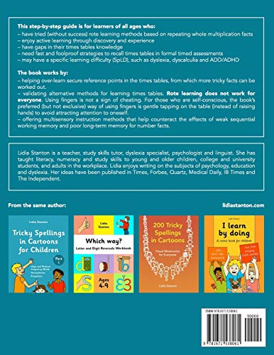 Times Tables Tricks: For Visual and Hands-On Learners by Sta