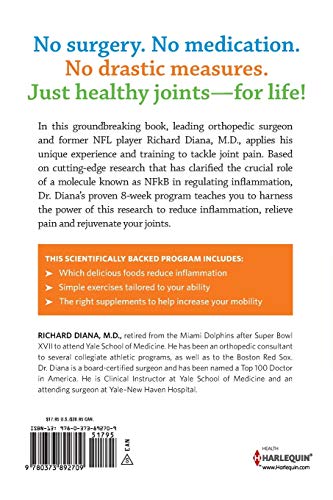 Healthy Joints for Life: An Orthopedic Surgeon's Proven Plan to Reduce Pain and Inflammation, Avoid Surgery and Get Moving Again