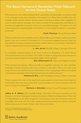 The Sermons to the Seven Churches of Revelation: A Commentary and Guide.