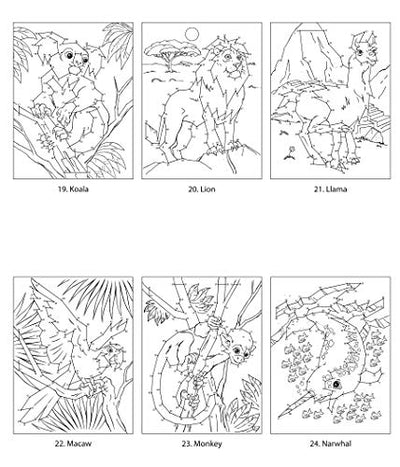 Wild Animals Dot-to-Dot Fun!: Count from 1 to 101 (Dover Kids Activity Books: Animals)