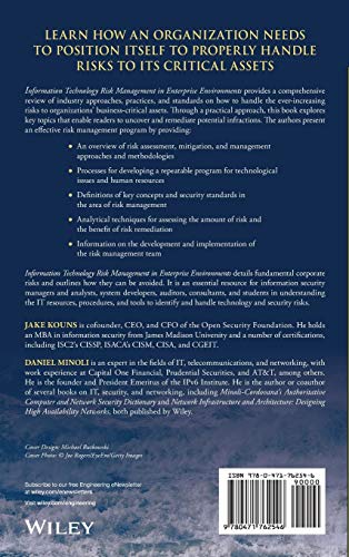 Information Technology Risk Management in Enterprise Environments: A Review of Industry Practices and a Practical Guide to Risk Management Teams