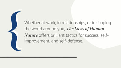 The Laws of Human Nature by Robert Greene
