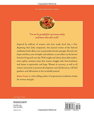 Each Day a New Beginning Journal: A Meditation Book and Jour