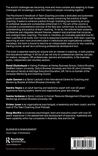 The Practitioners Handbook of Team Coaching