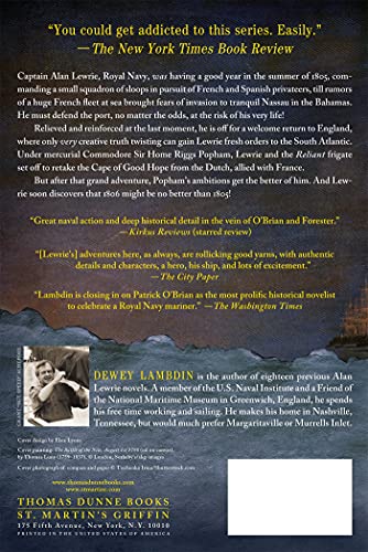 Hostile Shores: An Alan Lewrie Naval Adventure (Alan Lewrie Naval Adventures, 19) — back cover