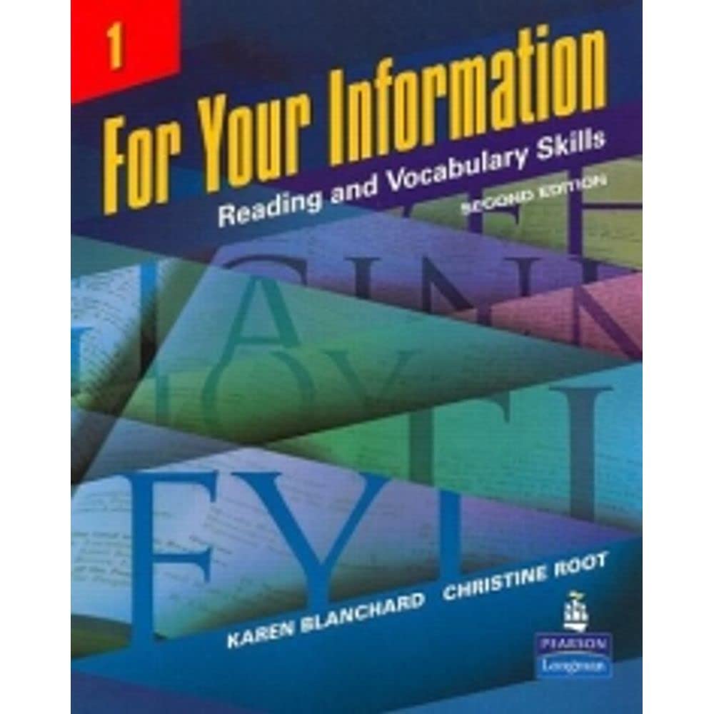 For Your Information 1: Reading and Vocabulary Skills, 2nd Edition