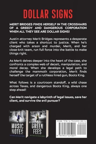 Dollar Signs: Texas Lady Lawyer vs Boots King (Merit Bridges Legal Thriller Book 1)