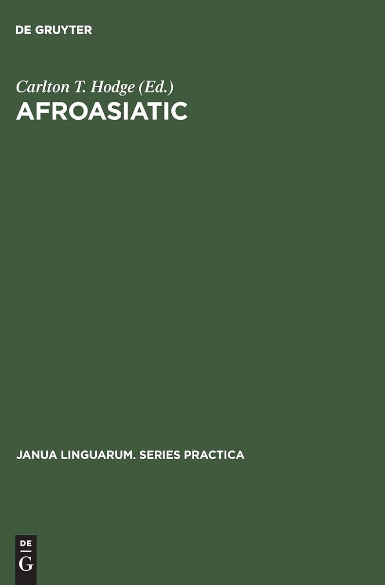 Afroasiatic: A Survey (Janua Linguarum. Series Practica, 163)
