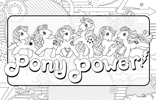 My Little Pony Retro Coloring Book by Editors of Studio Fun