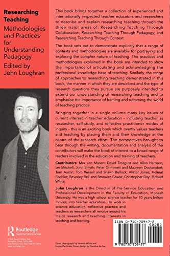 Researching Teaching: Methodologies and Practices for Understanding Pedagogy