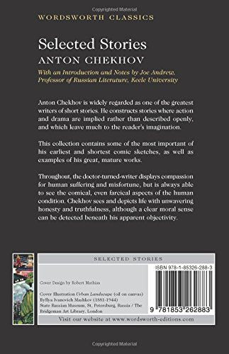 Selected Stories - Chekhov (Wordsworth Classics) — back cover