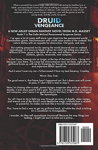 Druid Vengeance: A New Adult Urban Fantasy Novel (The Colin McCool Paranormal Suspense Series)