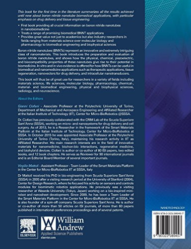 Boron Nitride Nanotubes in Nanomedicine (Micro and Nano Technologies)
