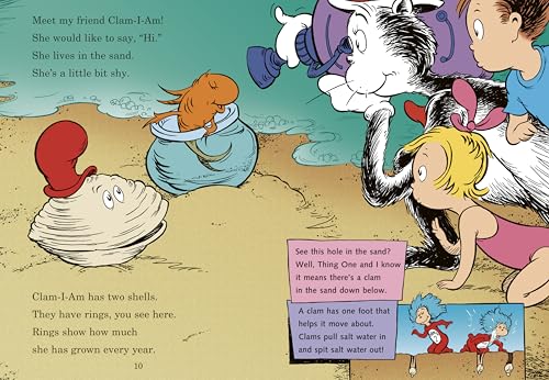 Clam-I-Am! All About the Beach (The Cat in the Hat's Learning Library)