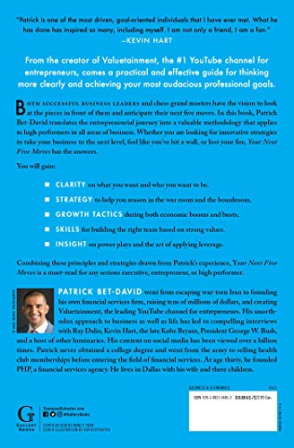 Your Next Five Moves: Master the Art of Business Strategy — back cover