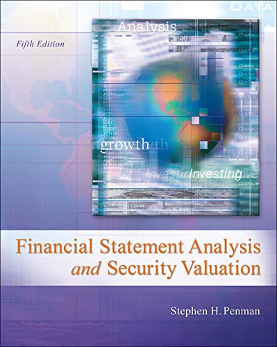 Financial Statement Analysis and Security Valuation — back cover
