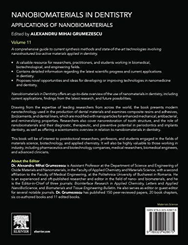 Nanobiomaterials in Dentistry: Applications of Nanobiomaterials