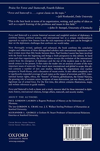 Force and Statecraft: Diplomatic Challenges of Our Time