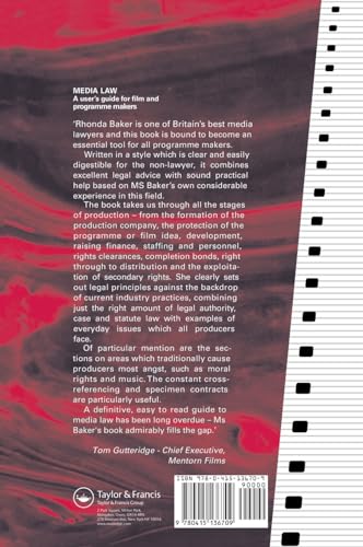Media Law: A User's Guide for Film and Programme Makers