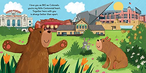 I Love You as Big as Colorado: A Sweet Love Board Book for Toddlers, the Perfect Easter Gift!