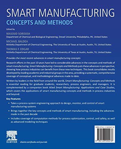 Smart Manufacturing: Concepts and Methods