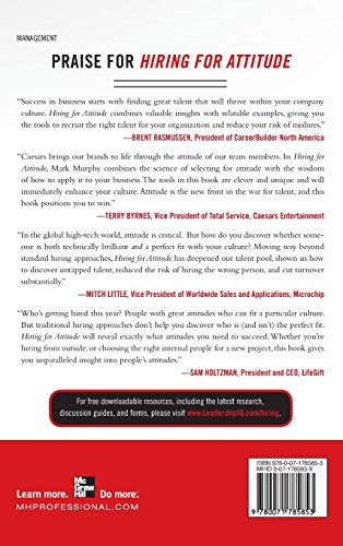Hiring for Attitude: A Revolutionary Approach to Recruiting