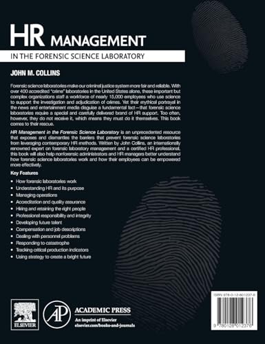 HR Management in the Forensic Science Laboratory: A 21st Century Approach to Effective Crime Lab Leadership