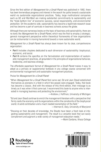 Management for a Small Planet