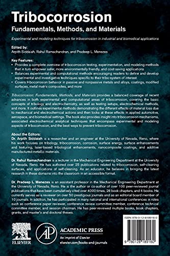 Tribocorrosion: Fundamentals, Methods, and Materials