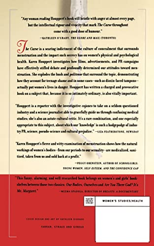 The Curse: Confronting the Last Unmentionable Taboo: Menstruation