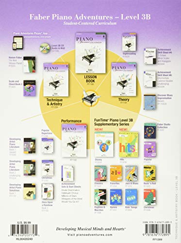 Piano Adventures - Technique & Artistry Book - Level 3B