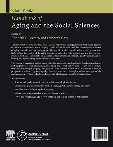 Handbook of Aging and the Social Sciences (Handbooks of Aging)
