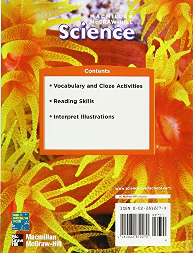 Macmillan/McGraw-Hill Science, Grade 4, Reading in Science Workbook (OLDER ELEMENTARY SCIENCE)
