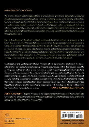 Anthropology and Contemporary Human Problems