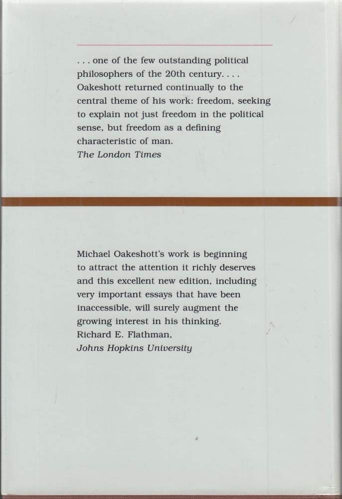Rationalism in Politics and Other Essays