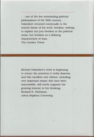 Rationalism in Politics and Other Essays
