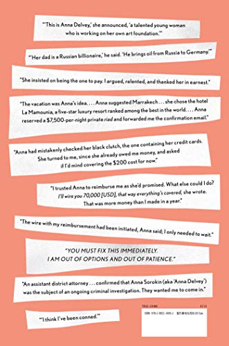 My Friend Anna: The True Story of a Fake Heiress