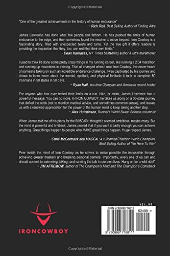 Iron Cowboy - Redefine Impossible — back cover