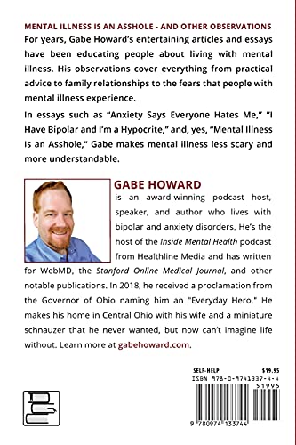 Mental Illness Is an Asshole: And Other Observations
