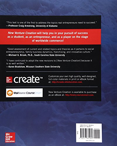 New Venture Creation: Entrepreneurship for the 21st Century