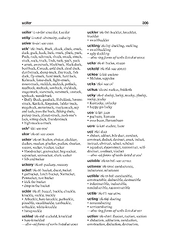Merriam-Webster's Rhyming Dictionary, Second Edition, Trade Paperback