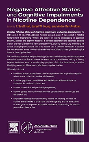 Negative Affective States and Cognitive Impairments in Nicotine Dependence